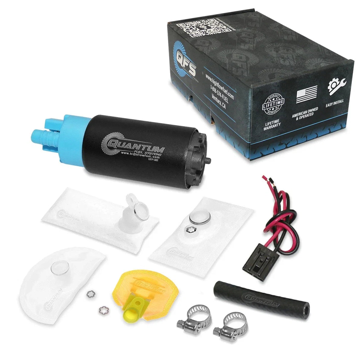 QFS EFI Fuel Pump for Honda (16700-MCJ-752, 16700-MCT-D61, 16700-MCH-023)
