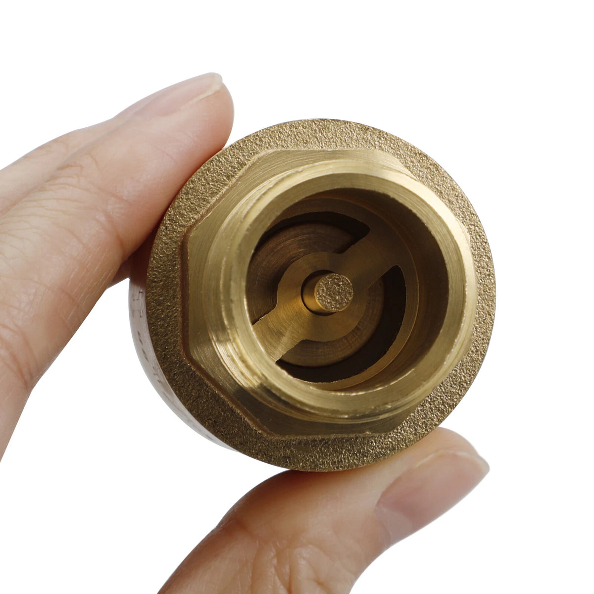 Brass Check Valve G3/4" M To F Thread for Backflow Prevention (I012-A077)