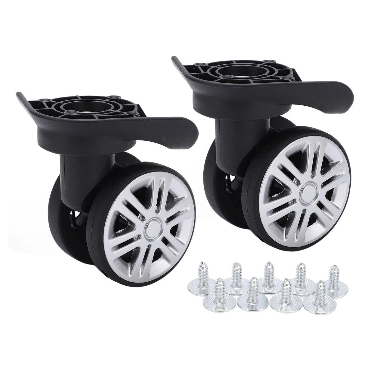 1 Pair Luggage Suitcase Wheels for Trunk (Universal Fit)