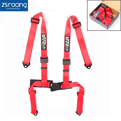 4 Point Sport Quick Release Seat Belt Harness for Racing Car UTV (Universal)