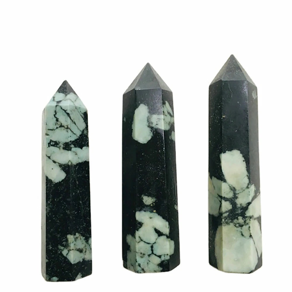 Natural Quartz Obelisk Crystal Point Chakra Specimen (3-11CM)