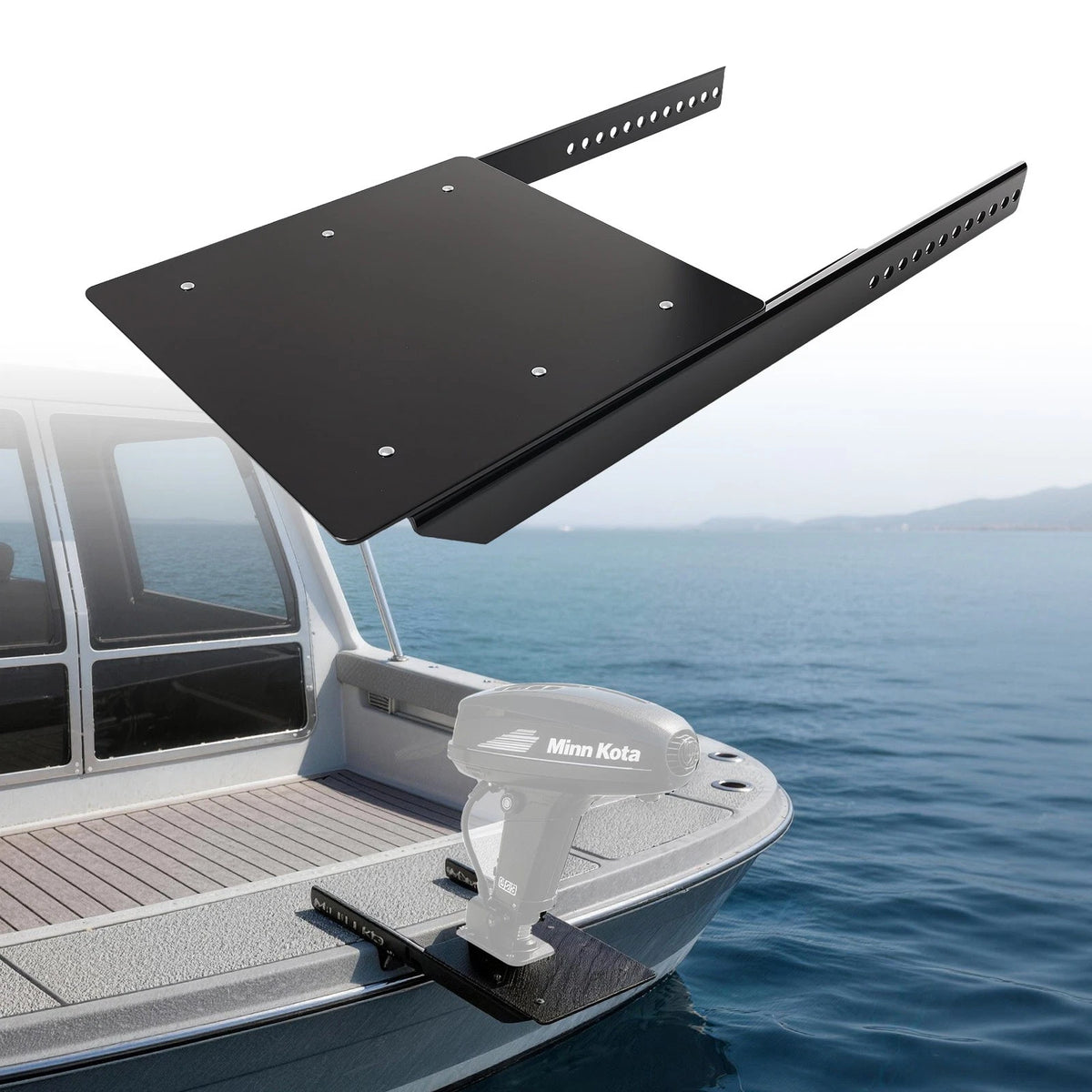 Universal Pontoon Accessory Mount for Grill, Anchor Winch (ZNR9V1)