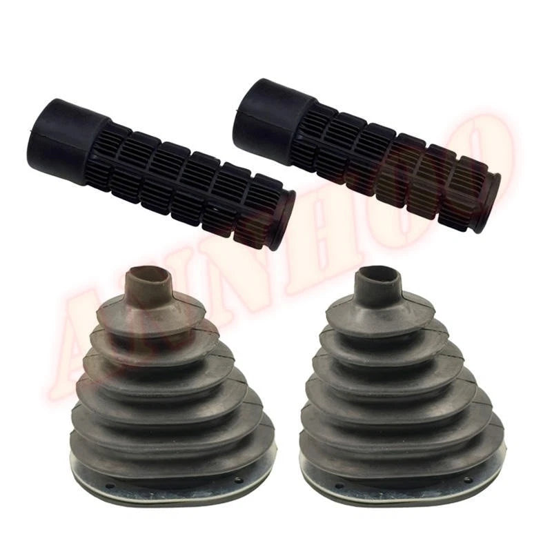 Rubber Steering Boots & Grips Kit for Bobcat 751 753 763 773 863 864 873 883 963