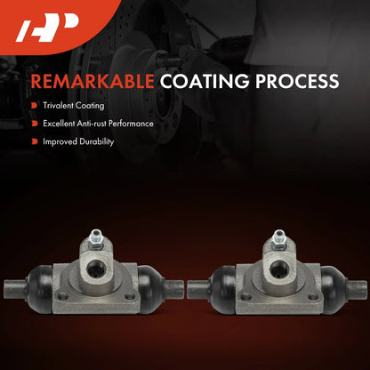 2X Rear Drum Brake Wheel Cylinder for Chevrolet Celebrity Buick