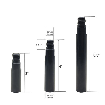 5/8"-11 Thread Angle Grinder Extension Shaft for