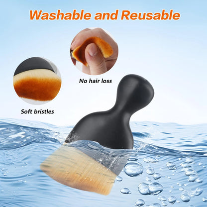 4X Car Interior Cleaning Brush for Various Makes and Models