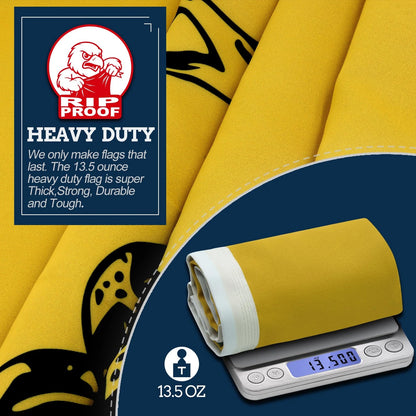 3x5 Don't Tread On Me Flag - RipProof Double Sided Heavy Duty Outdoor