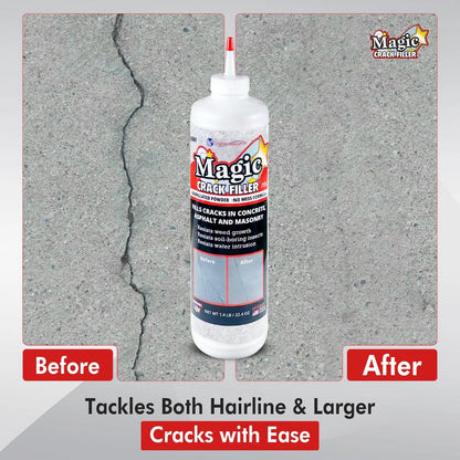 Magic Crack Filler Bottle for Easy No-Mess Repair