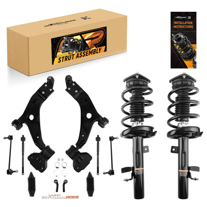 Suspension Kit Front Strut Upper & Lower Control Arms for Ford Escape (2013) - 1D8QOR, CV6Z18124S, G57517