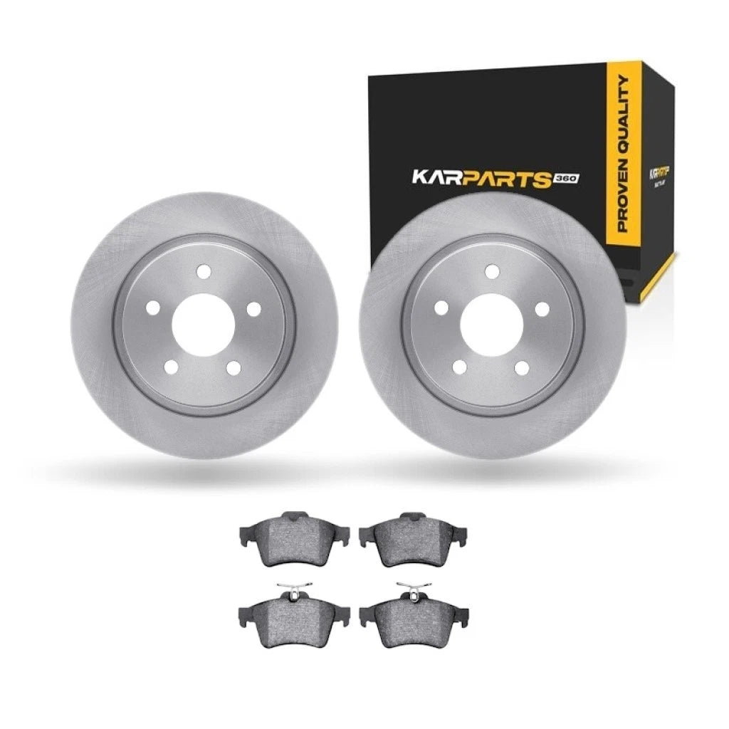Brake Rotor Set Rear for Volvo C70 (2006–2013) ALX-PAU-DF-6512-27227-CLA3