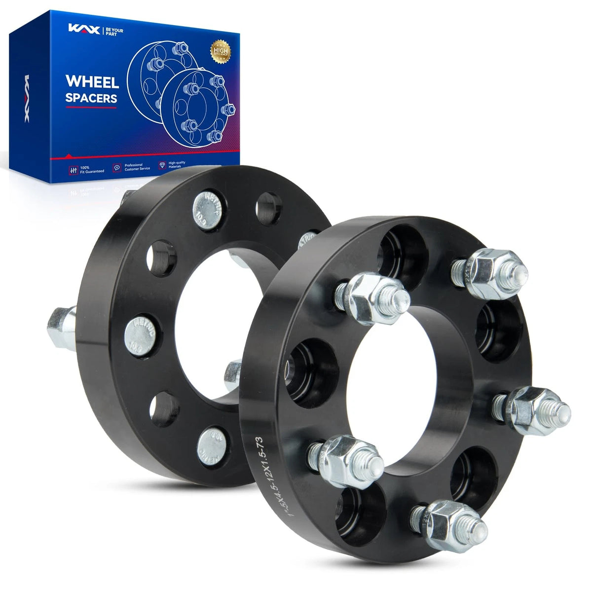 1 Inch 5x4.5 Wheel Spacers for CRV, Accord, Civic, RAV4 (2000–2023)