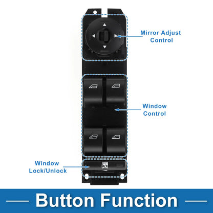 Front Power Window Switch for Ford Escape, Focus, Transit Connect (No.BM5Z14529H)