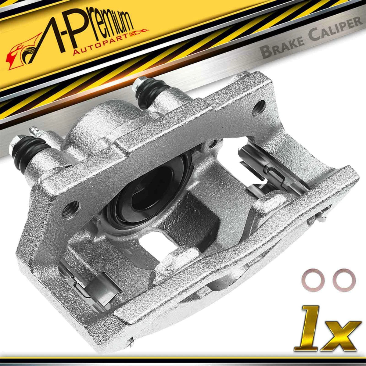 Rear Right Disc Brake Caliper with Bracket for Dodge Durango Ram 1500 (2000–2023) - 5080560AA, 18-B4836A