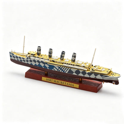 Diecast HMT Mauretania Cruise Ship Model 1:1250 Scale for Collectors
