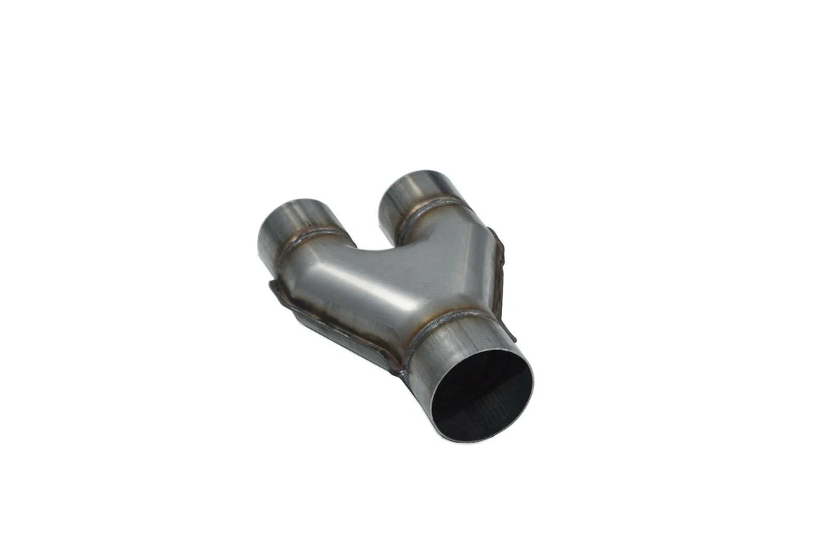 Dual Exhaust Y Pipe for Nissan Titan (2004–2006) 2.5 Inch Slash Clamp Tip