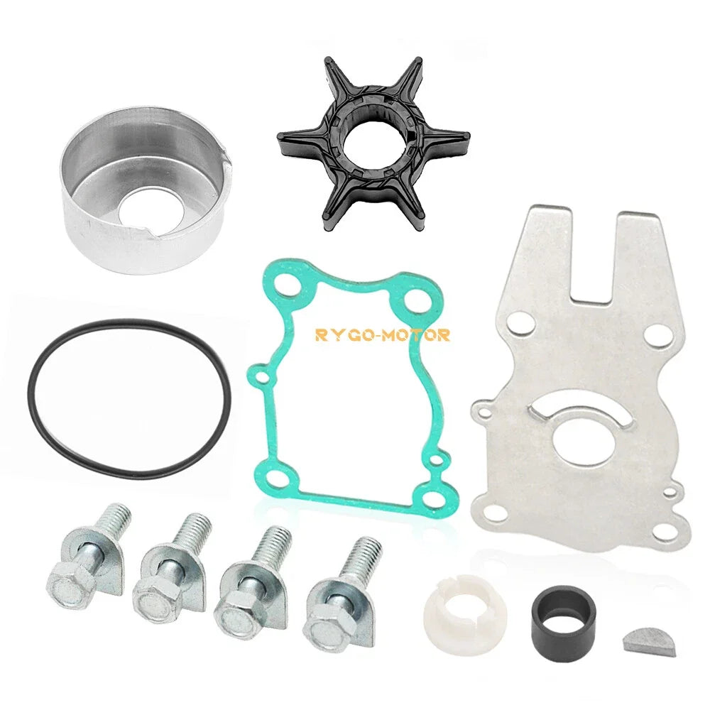 Water Pump Impeller Repair Kit for Yamaha 40HP/50/60HP Outboard (63D-W0078-01-00)