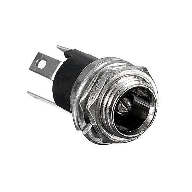 100x DC Power Socket Mount 3-Pin 5.5 x 2.1mm for Universal Use
