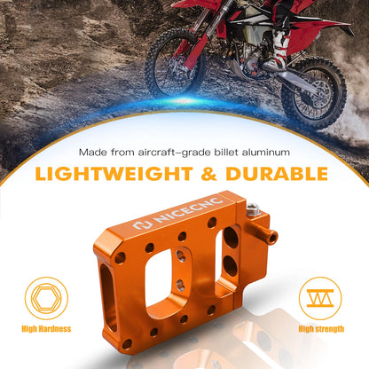 Injector Relocation Block for KTM 250 300 EXC TPi (2018–2023) Orange