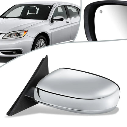 Driver Side Door Mirror for Chrysler 300 (2011–2013) CH1321341, Heated, Powered