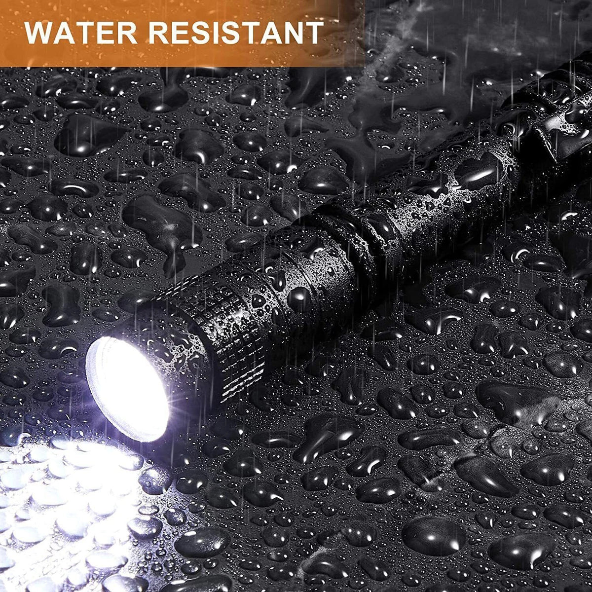 2X LED Flashlight Clip Mini Light for Pocket Portable Pen Torch