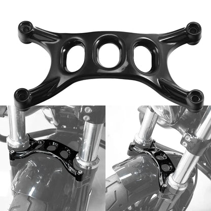 Front Forks Fender Brace for Harley Forty Eight 48 XL1200X (2016–2022) Black