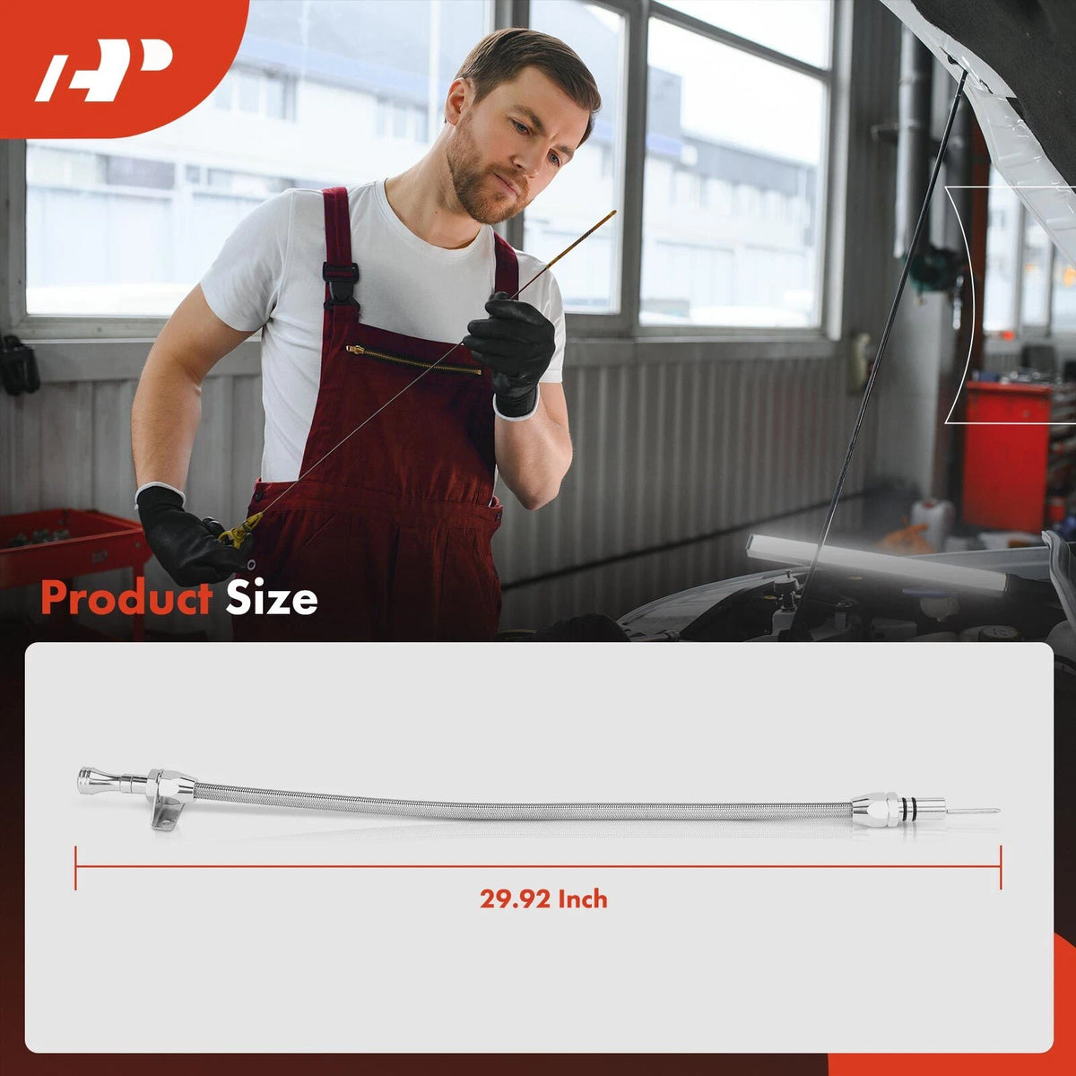Flex Braided Transmission Fluid Dipstick for Chevrolet (R5107)