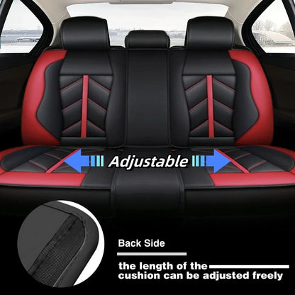 Set of 5 Leather Car Seat Covers for Hyundai