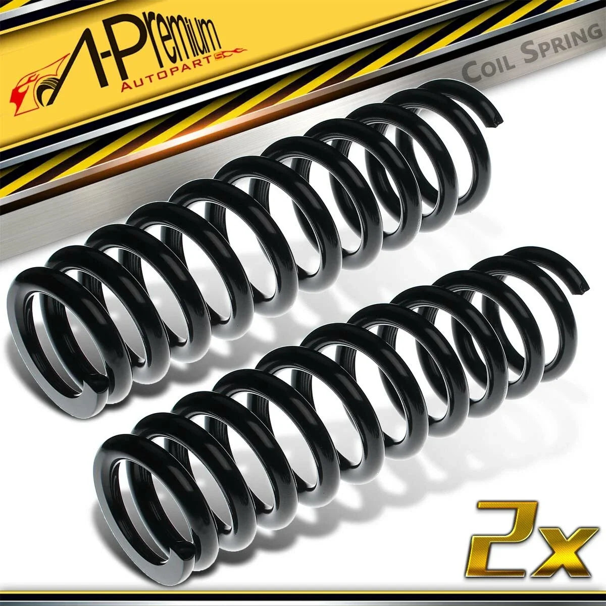 2X Rear Coil Springs for Mercedes-Benz ML320 ML350 ML430 ML500 (1998–2005)