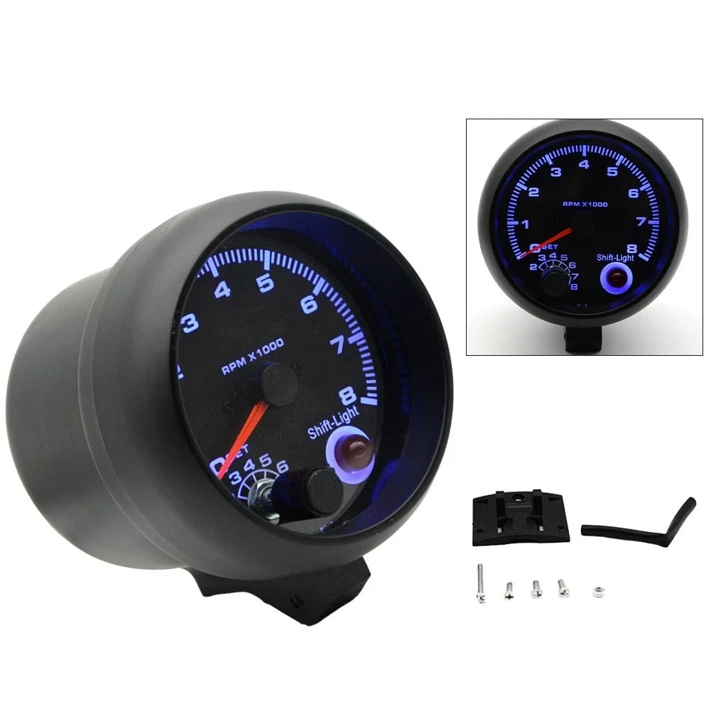 Tachometer for 12V Vehicles (4/6/8 Cylinder Engines)