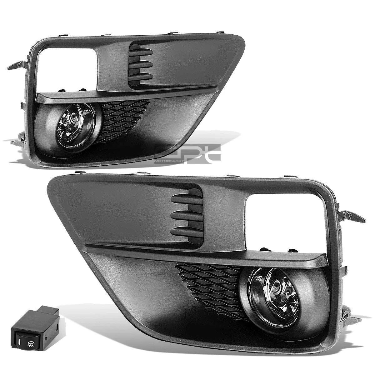Clear Lens Fog Light Lamp + Switch Kit for Subaru WRX/STI (2015–2017)