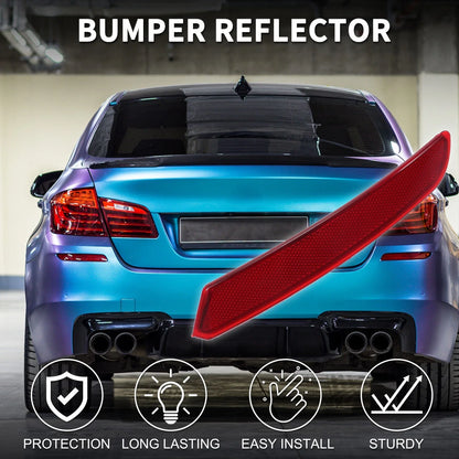 Rear Right Bumper Reflector No. 63146915040 for BMW 528i xDrive (2012–2016)