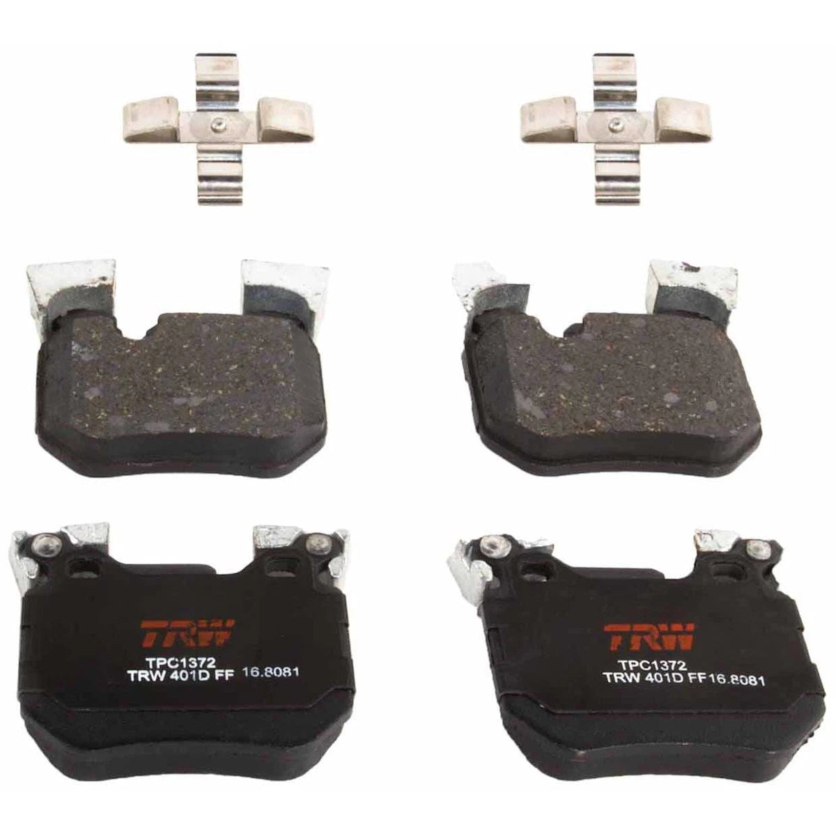 2X Brake Pad Set for BMW 1 Series E87 135i (2008–2013) TXM1372, 34216797863