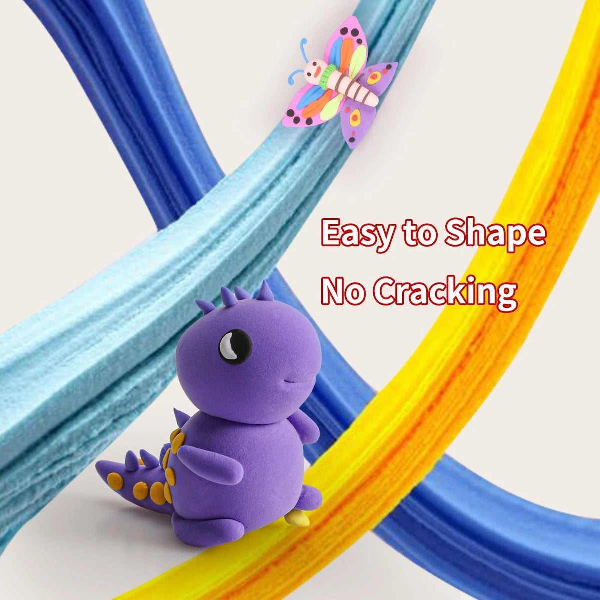 36 Colors Air Dry Clay Kit with Tools for Modeling
