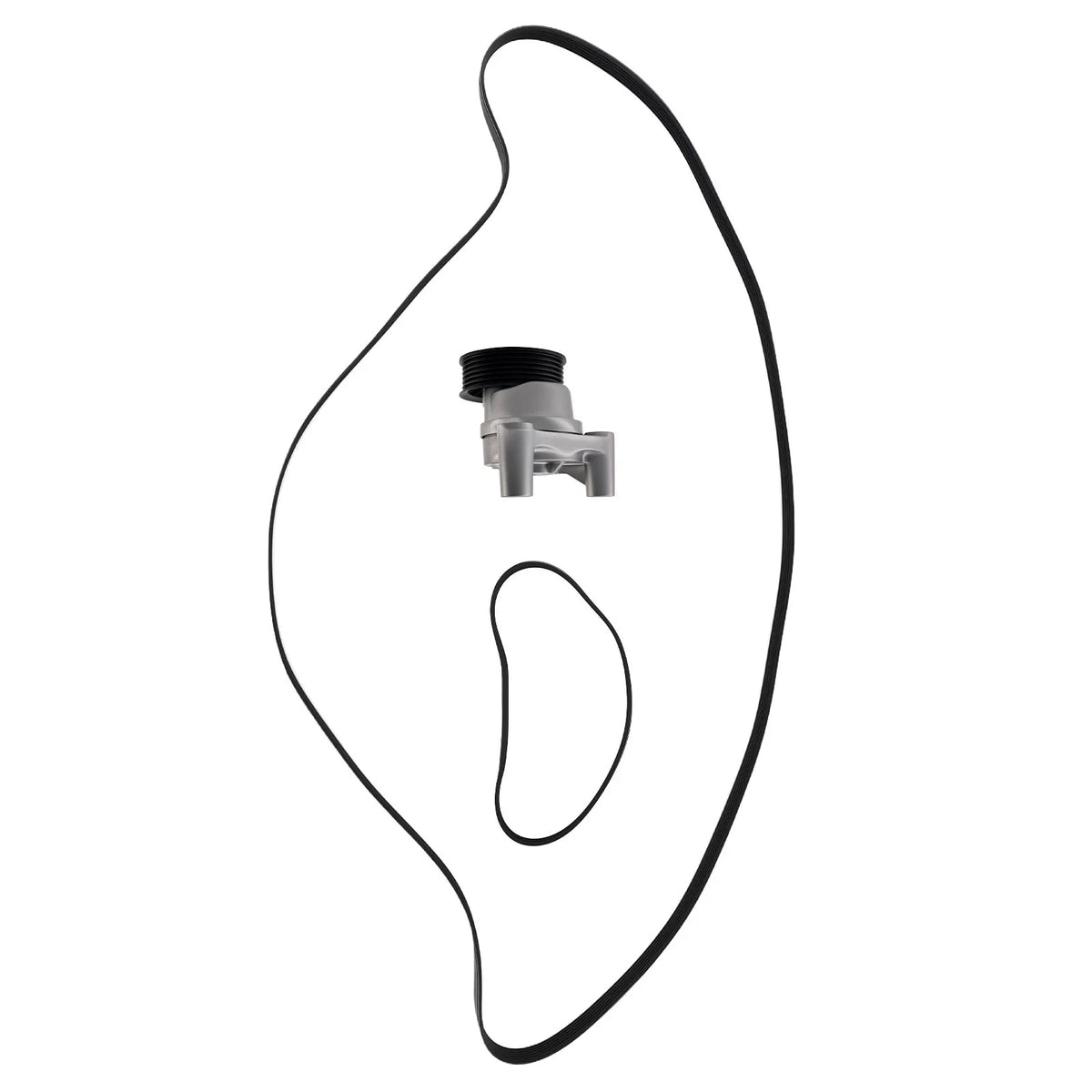 Drive Belt Tensioner Pulley Kit for Chevy Silverado, Express 2500, GMC (1999–2014)