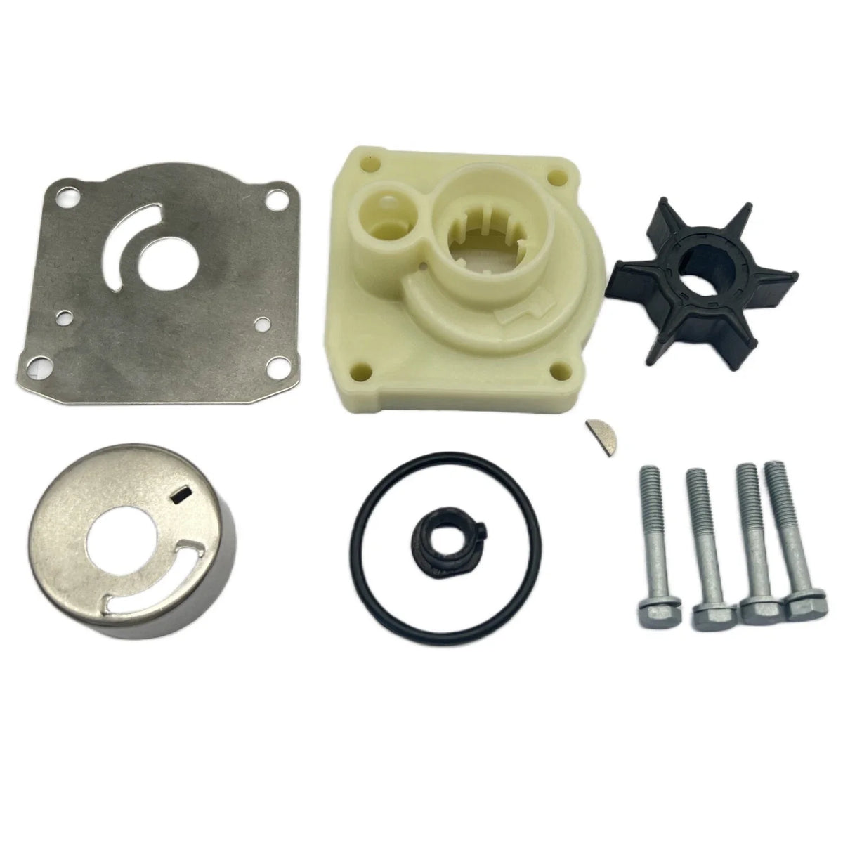 Water Pump Impeller Kit for Yamaha 25hp & 30hp Outboard (2-Str)
