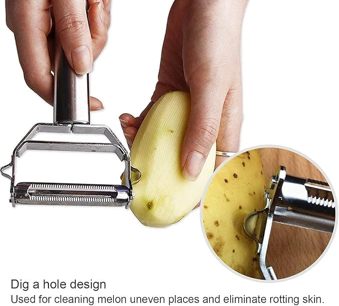 Stainless Steel Potato Peeler for Vegetable Grater and Fruit Slicer