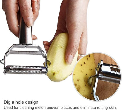 Stainless Steel Potato Peeler for Vegetable Grater and Fruit Slicer