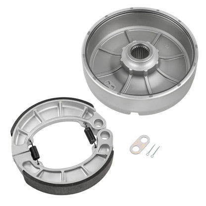 Rear Brake Drum Hub & Shoes for Honda Foreman 400 TRX400FW (1995–2003)