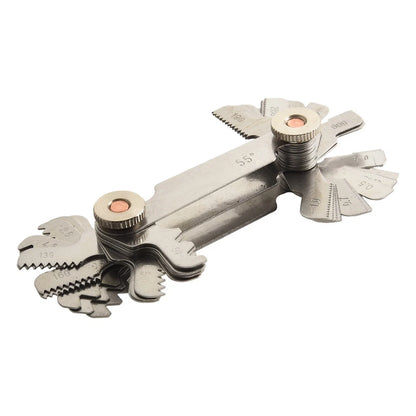 Stainless Steel Thread Gauge for Mechanics and Engineers (52 Sheets)