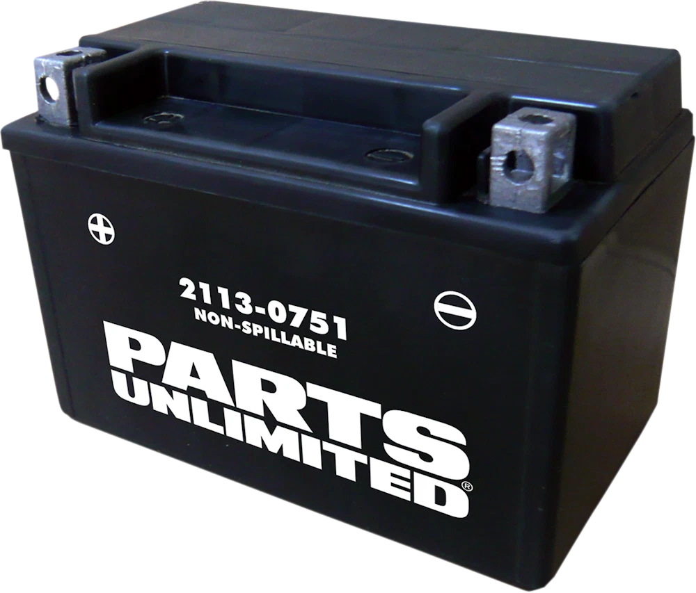 AGM Maintenance-Free Motorcycle Battery YTX9 for Parts Unltd (2113-0751)