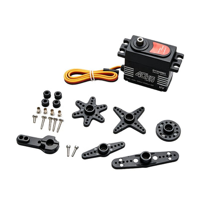 25T High Torque Metal Steering Gear Digital Servo for 1/8 1/10 RC Car