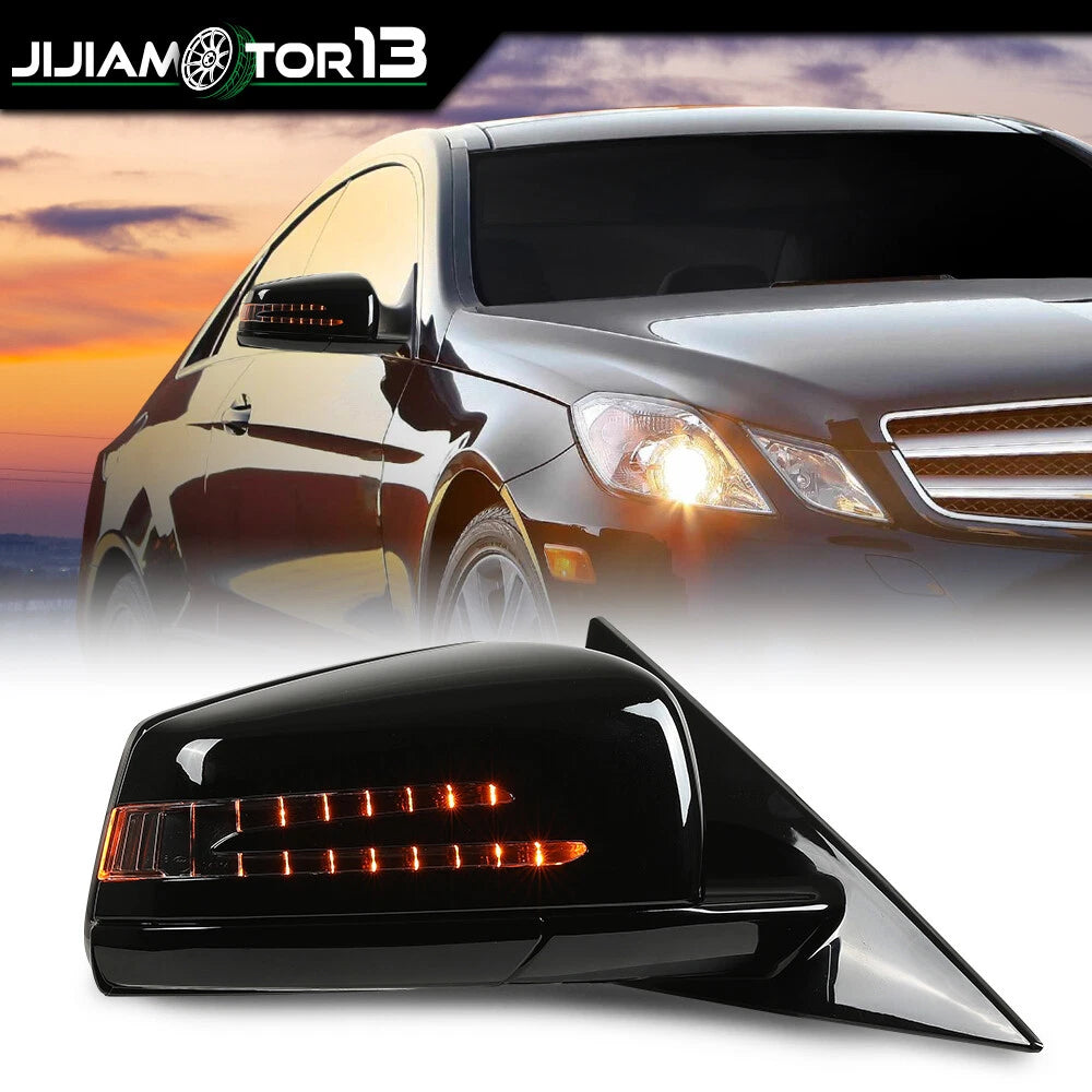 Right Passenger Side Mirror for Mercedes E350 E400 E550 (2010–2017) J-02RVM2637BBBR, 2078100776