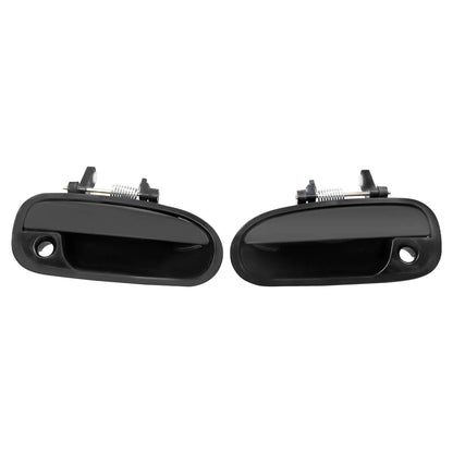 2X Exterior Door Handle for - Black