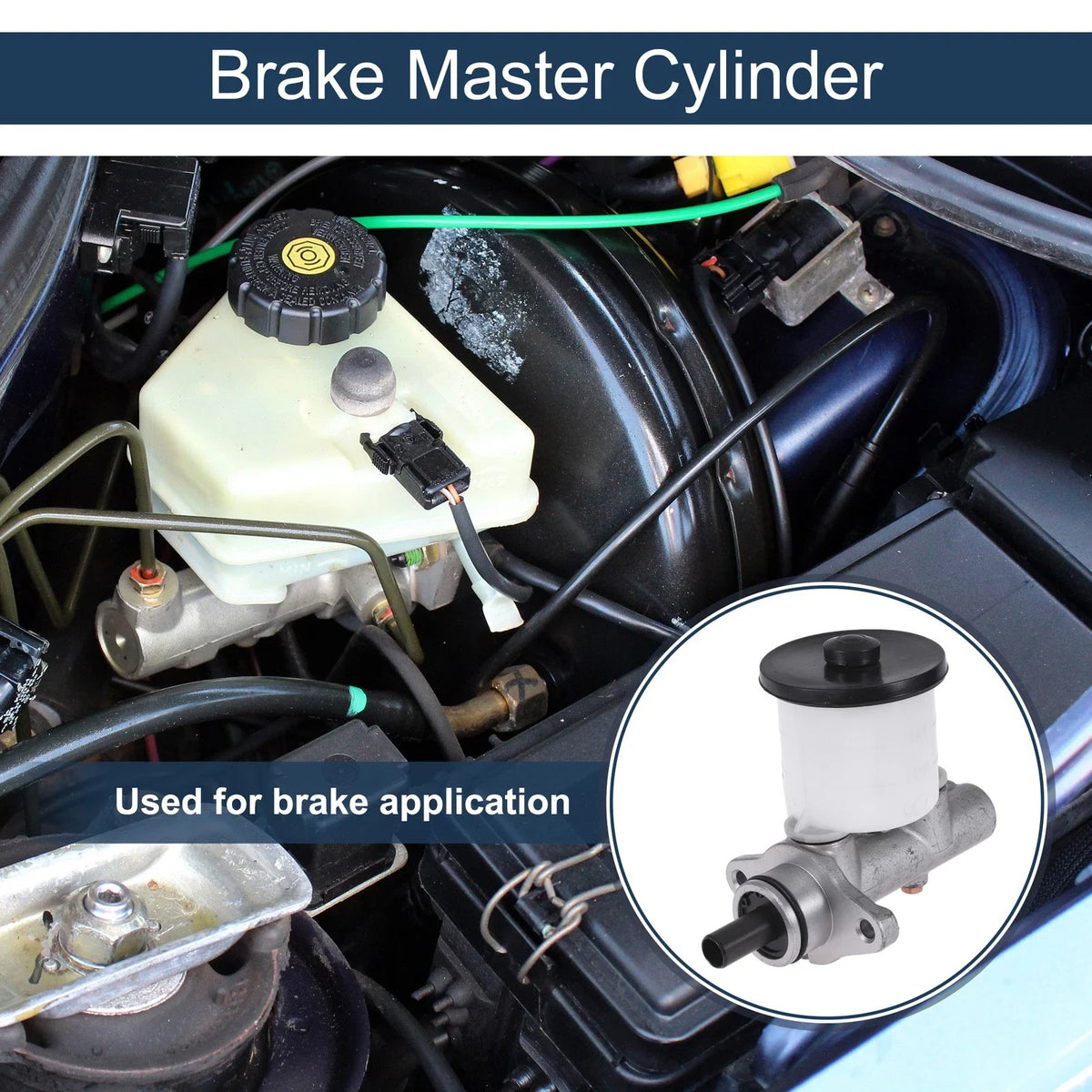 Brake Master Cylinder with Reservoir No. 5110070A00 for Suzuki Samurai (1986–1988)