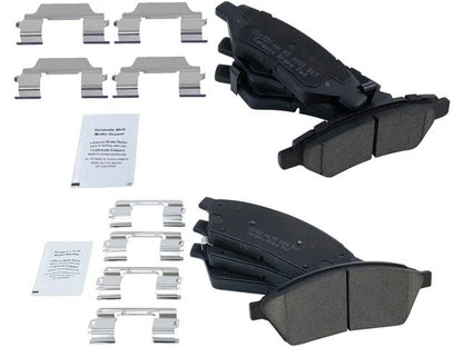 Brake Pad Set for Cadillac SRX (2010–2016) 53514BBRG