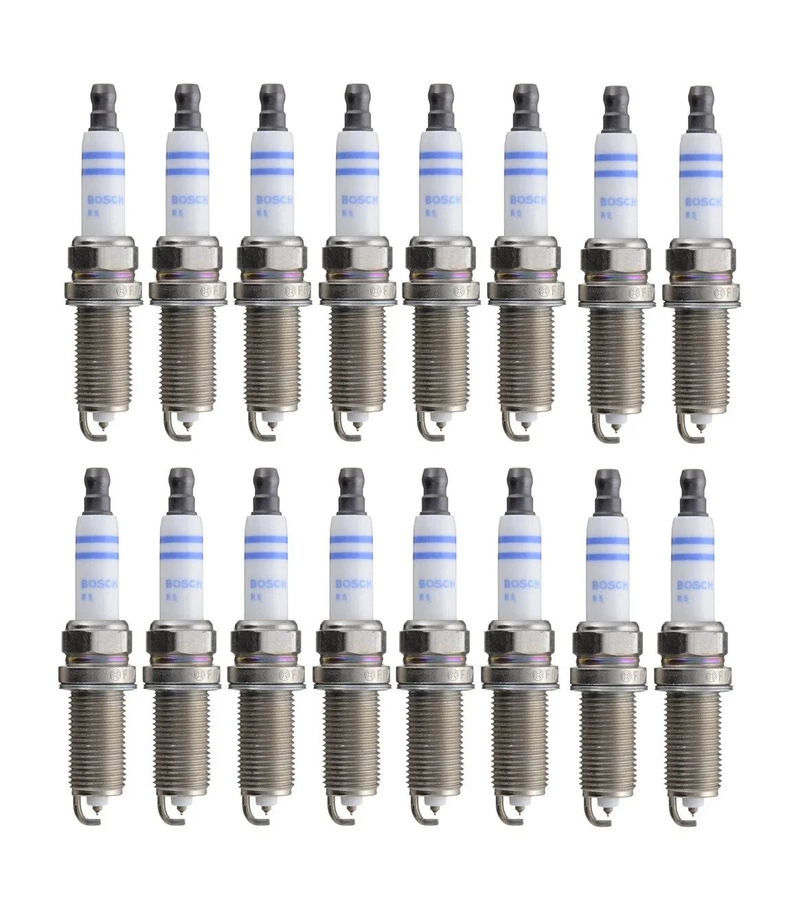 Set of 16 Iridium Spark Plugs for Dodge Charger, Jeep Grand Cherokee