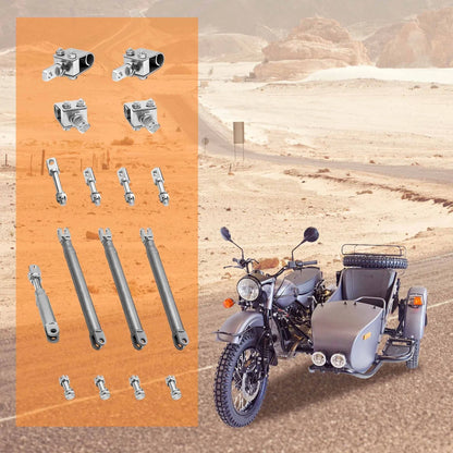 Sidecar Mounting Kit U-Clamp & I-Bolt for Honda Suzuki Yamaha