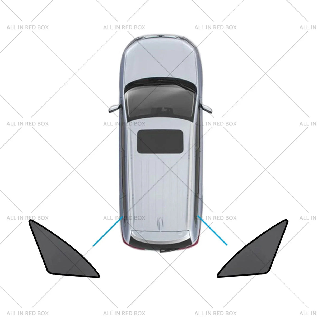 Magnetic Mesh Sun Shades for Mercedes-Benz GLC (2015-2022)