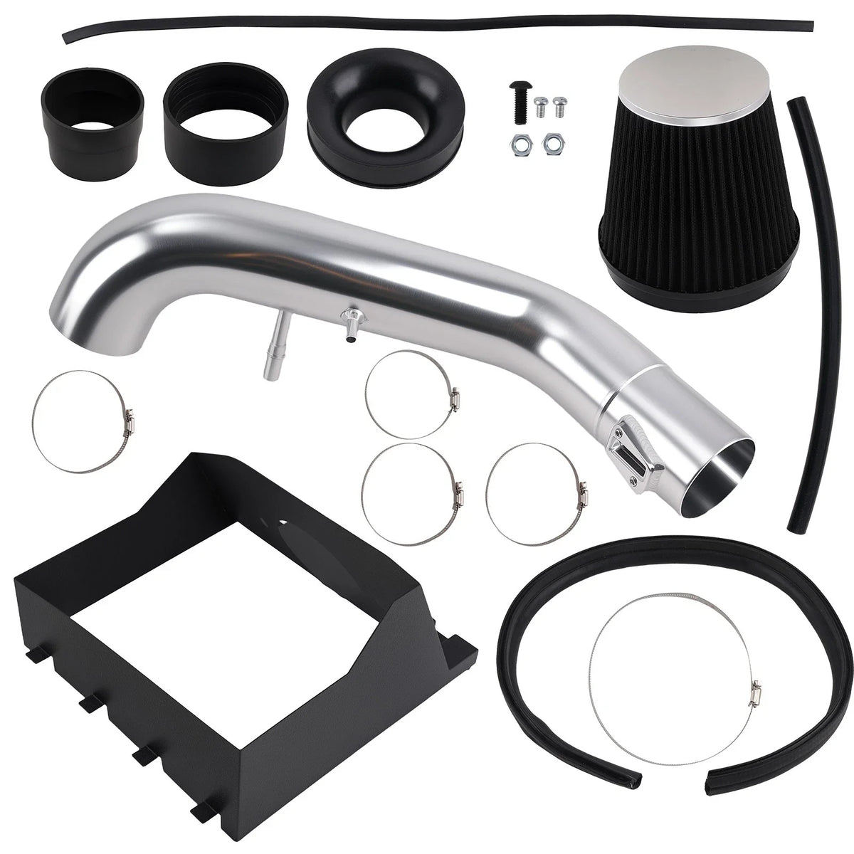 Cold Air Intake Kit for Ford F150 5.0L V8 (2011–2014) H-DR349-BK-RD