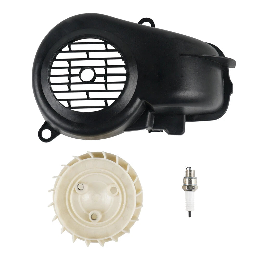 Air Shroud Cooling Fan Cover Assembly for Yamaha Jog90 (90cc 2T)